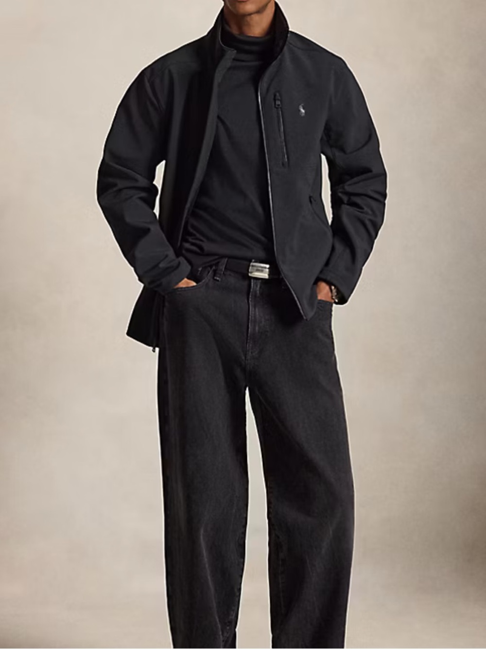 RALPH LAUREN MENS COTTON ROLLNECK VINTAGE